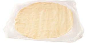 Wrapped pizza dough Wrapped pizza dough